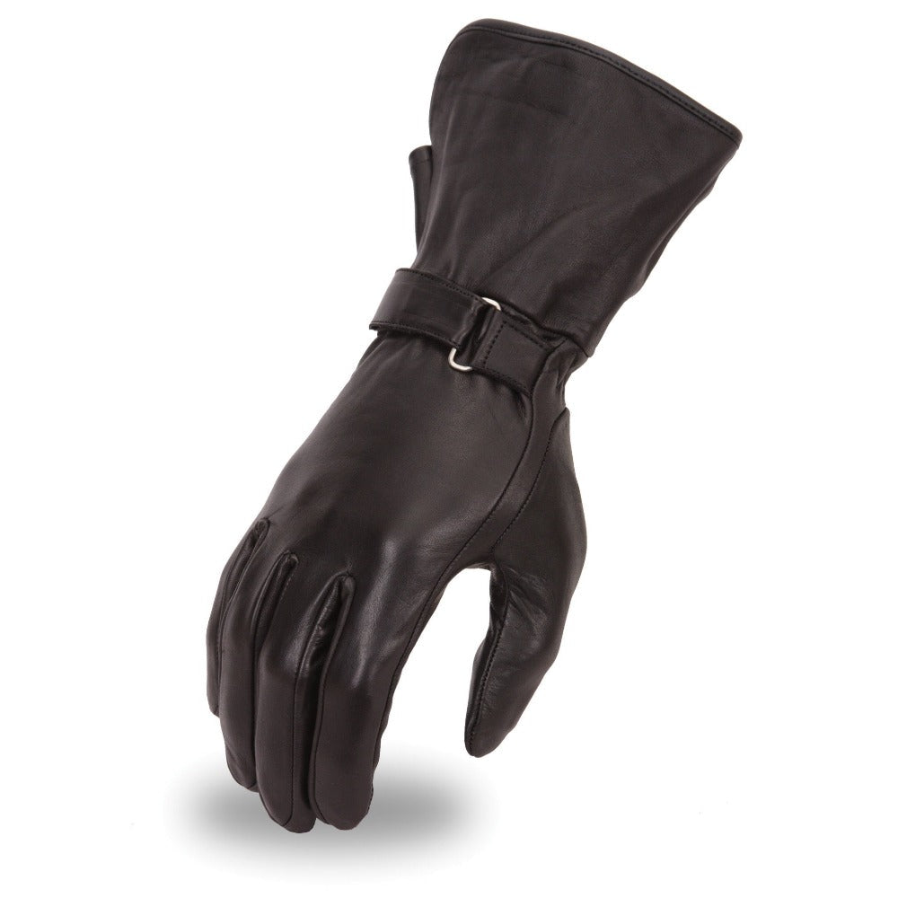 RAPPER GIRL - Gauntlet Leather Gloves Gloves Best Leather Ny XS