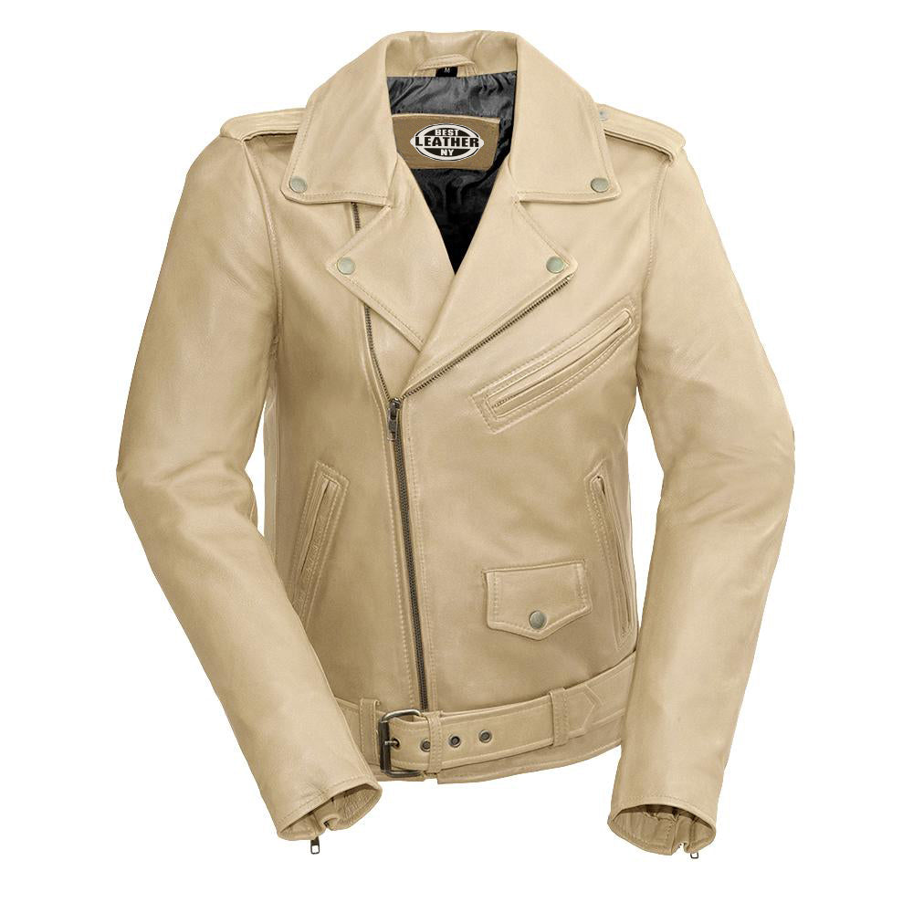 Rebel - Women's Fashion Lambskin Leather Jacket (Oil Sand) Women's Fashion Leather Jacket Best Leather Ny