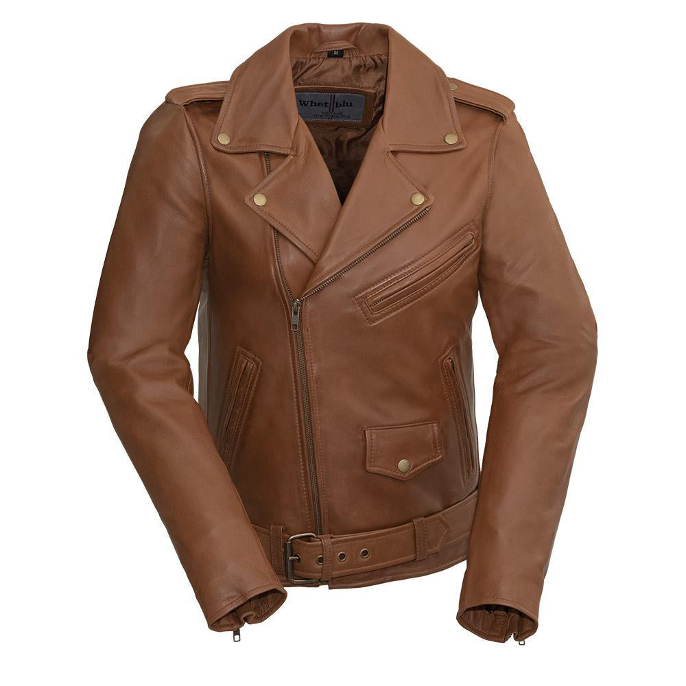 Rebel - Women's Fashion Lambskin Leather Jacket (Whiskey) Women's Fashion Leather Jacket Best Leather Ny XS