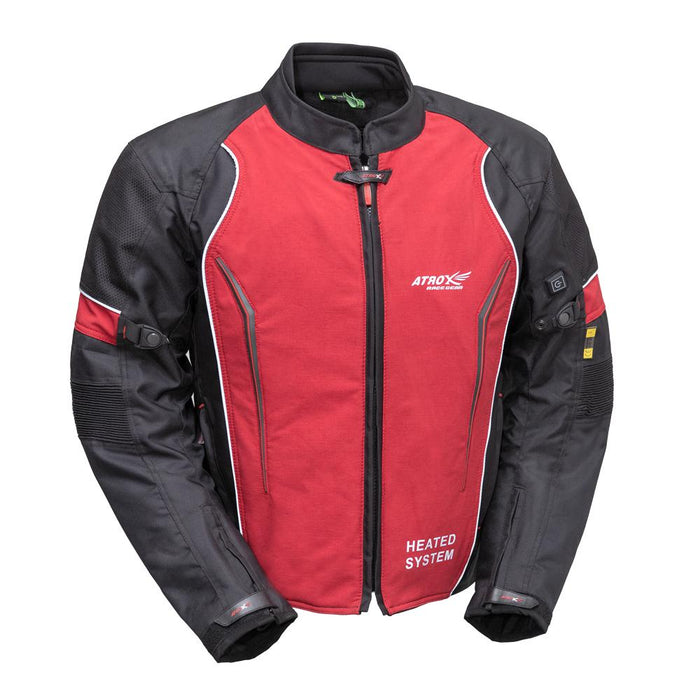Retrofit Heated Racing Textile Jacket Heated Textile Jacket Best Leather Ny S Red