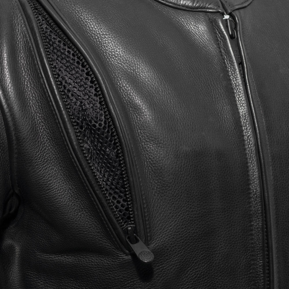 KOMBAT Men's Leather Motorcycle Jacket Men's Motorcycle Jacket Best Leather Ny