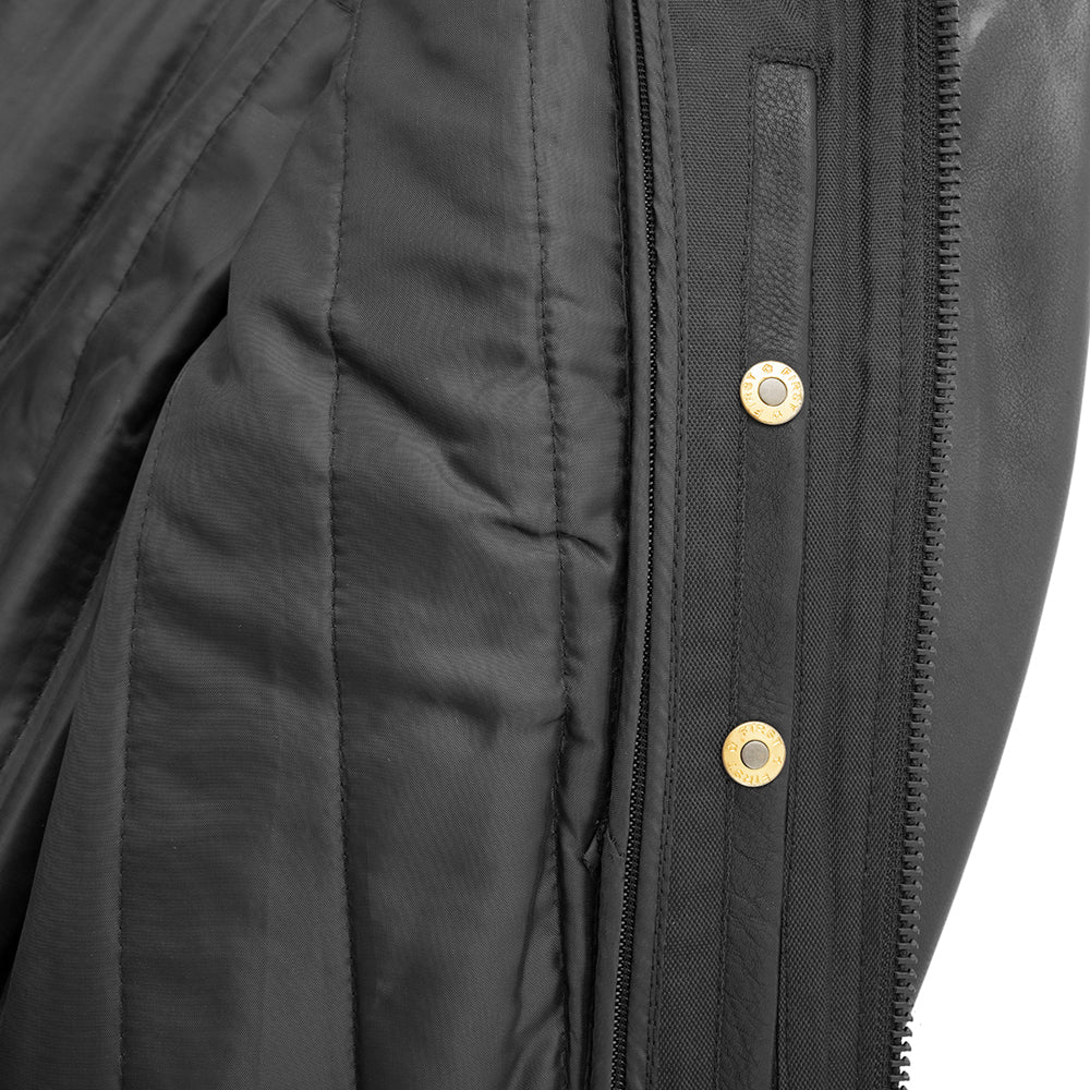 KOMBAT Men's Leather Motorcycle Jacket Men's Motorcycle Jacket Best Leather Ny