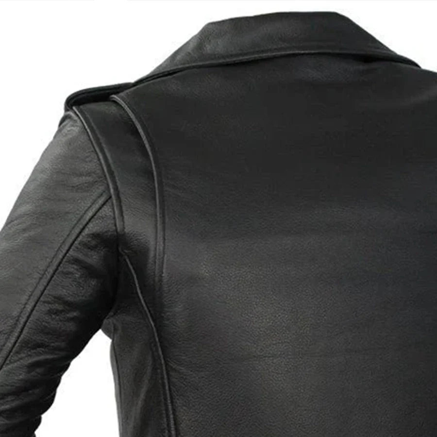 SUPASTAR LADY Motorcycle Leather Jacket Women's Motorcycle Leather Jacket Best Leather Ny