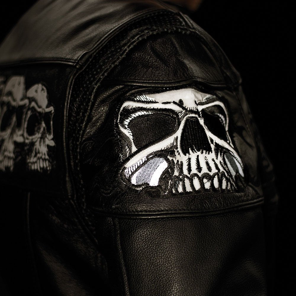 MORTAL Motorcycle Leather Jacket Men's Motorcycle Jacket Best Leather Ny