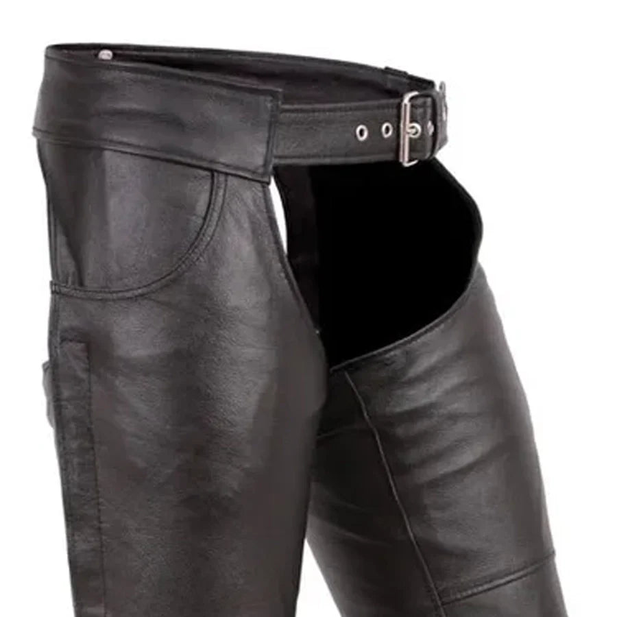 GROOVE Motorcycle Leather Chaps Leather Chaps Best Leather Ny