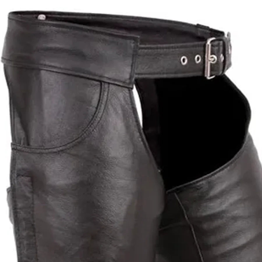 GROOVE Motorcycle Leather Chaps Leather Chaps Best Leather Ny