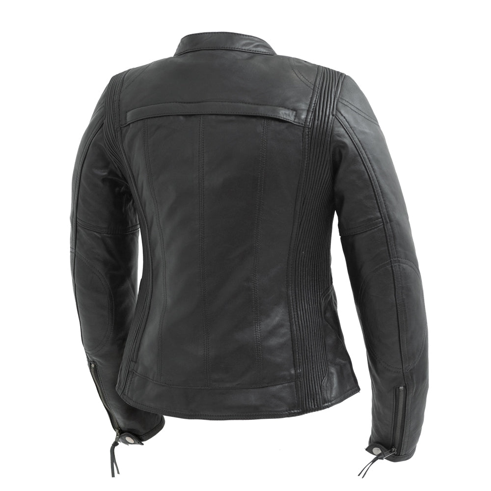 ASLAUG Motorcycle Leather Jacket Women's Motorcycle Leather Jacket Best Leather Ny