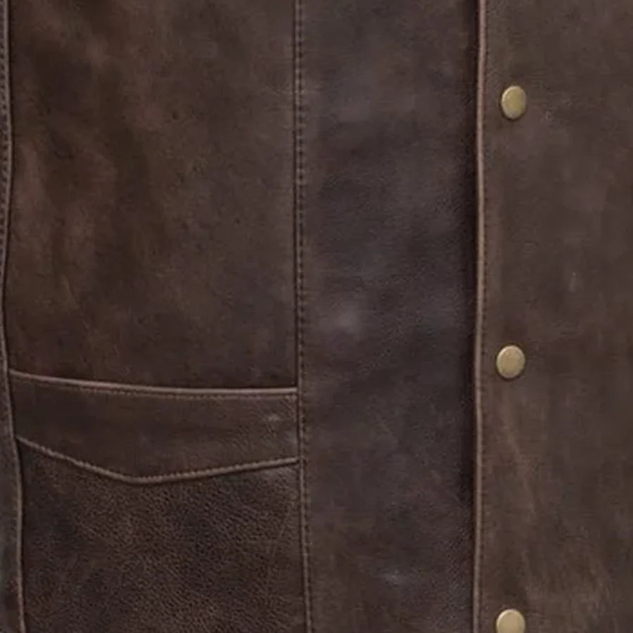 GLADIATOR - Motorcycle Leather Vest Men's Leather Vest Best Leather Ny