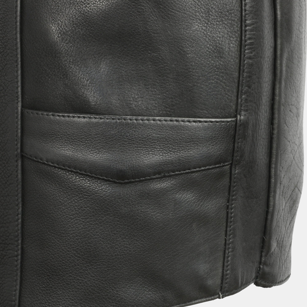 RIFF - Motorcycle Leather Vest Men's Leather Vest Best Leather Ny