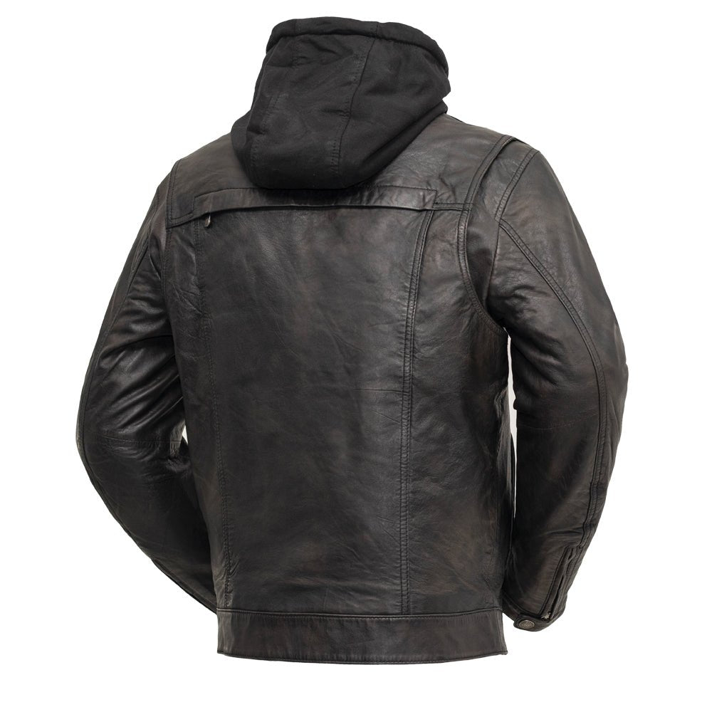 BROOKLYN Men's Leather Motorcycle Jacket Men's Motorcycle Jacket Best Leather Ny