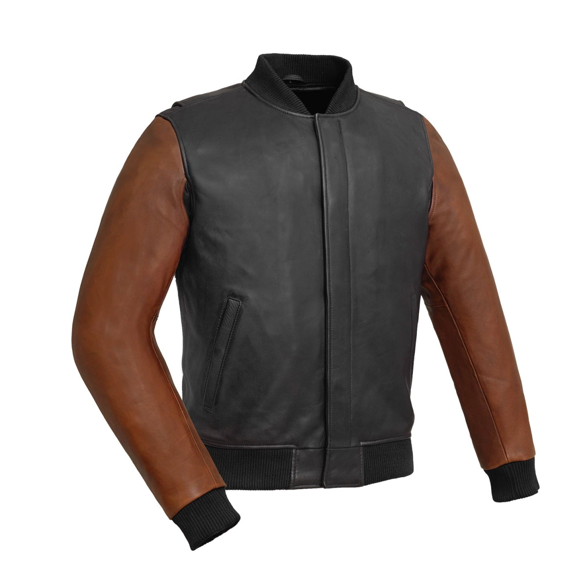 Throttle Men's Leather Motorcycle Jacket Men's Motorcycle Jacket Best Leather Ny