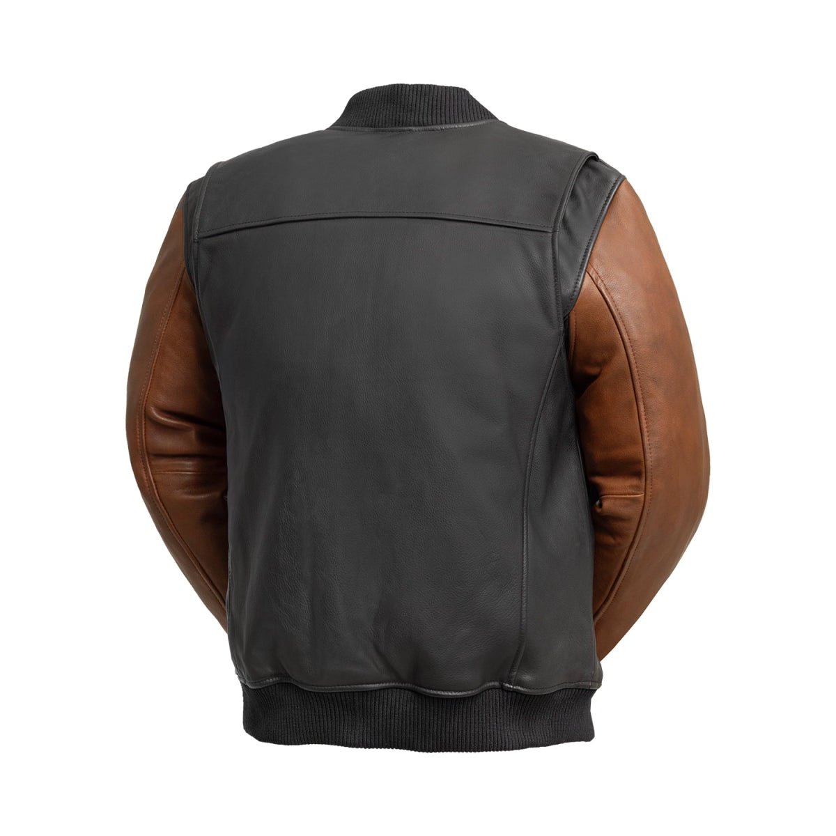Throttle Men's Leather Motorcycle Jacket Men's Motorcycle Jacket Best Leather Ny