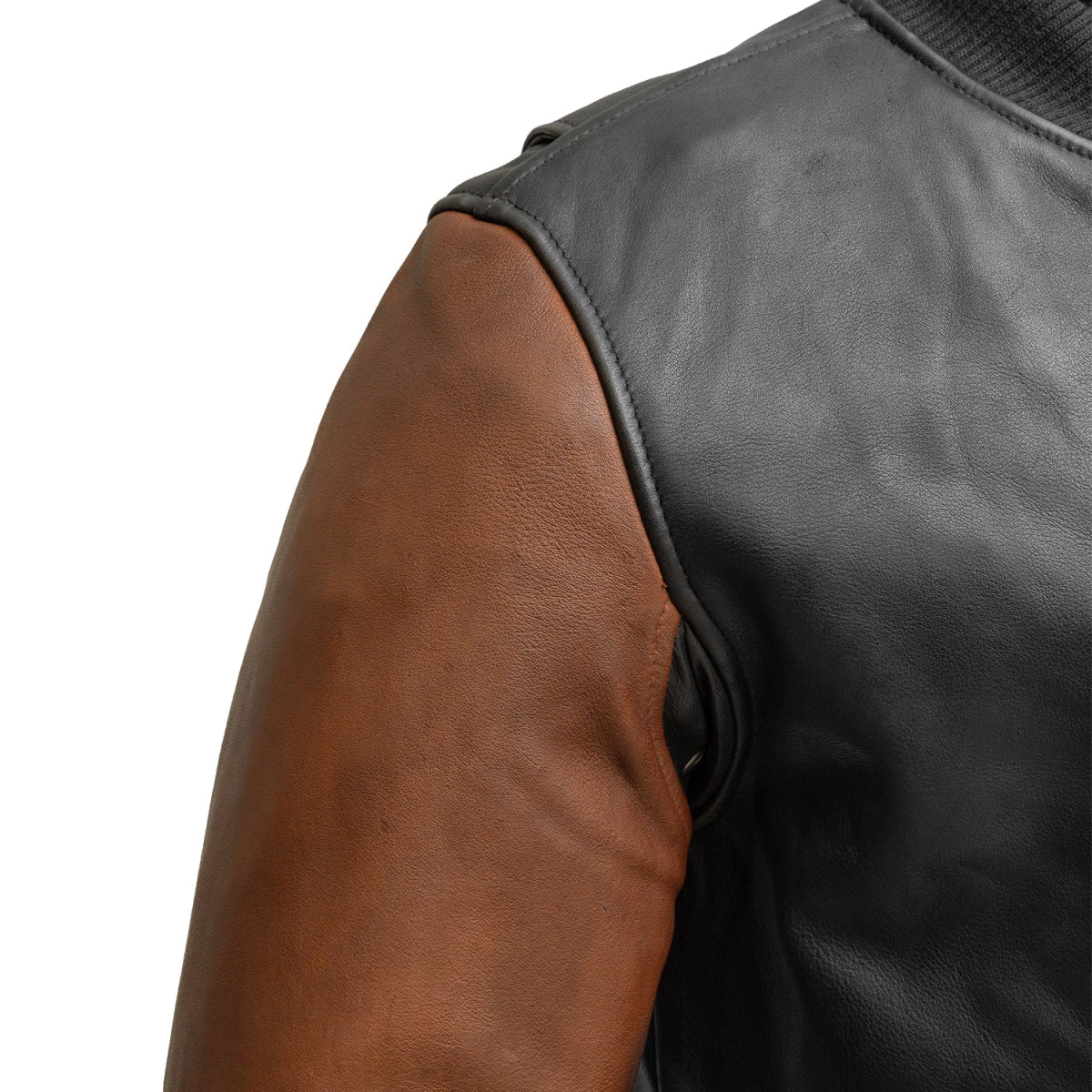 Throttle Men's Leather Motorcycle Jacket Men's Motorcycle Jacket Best Leather Ny
