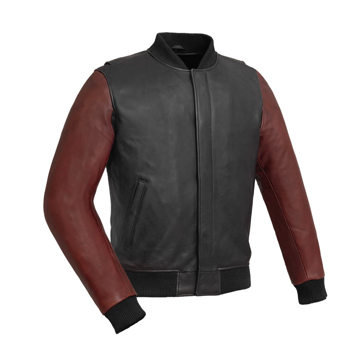 Throttle Men's Leather Motorcycle Jacket Men's Motorcycle Jacket Best Leather Ny