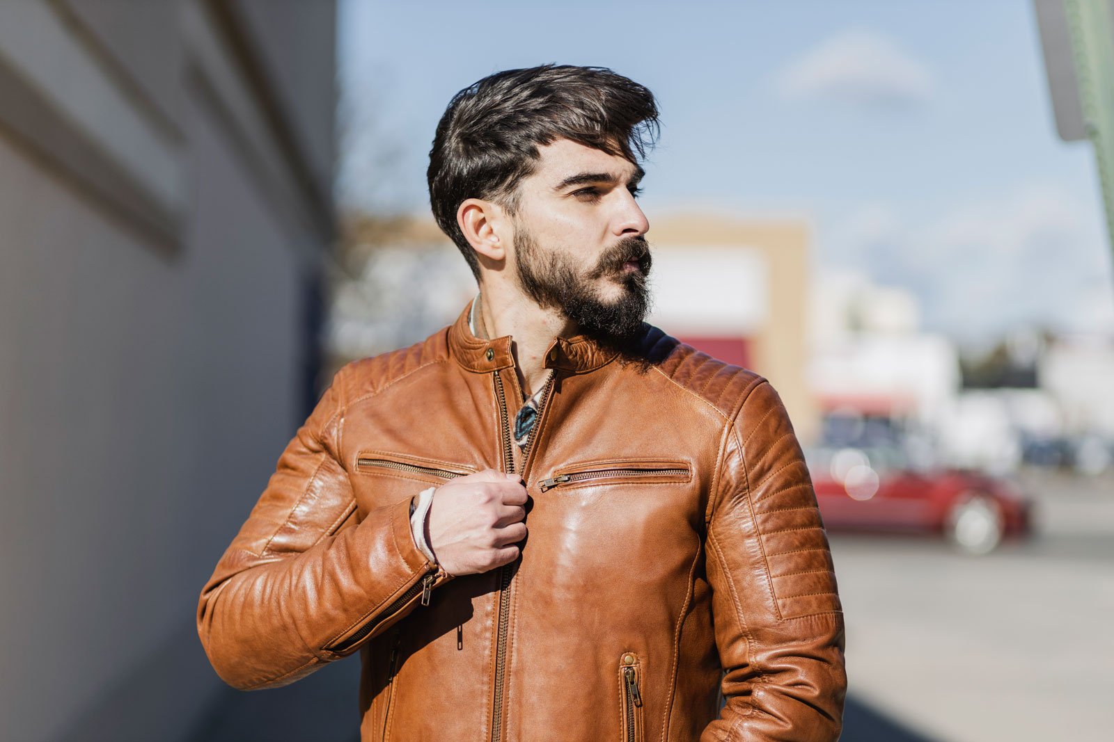 Zack - Men's Fashion Lambskin Leather Jacket Men's Fashion Leather Jacket Best Leather Ny