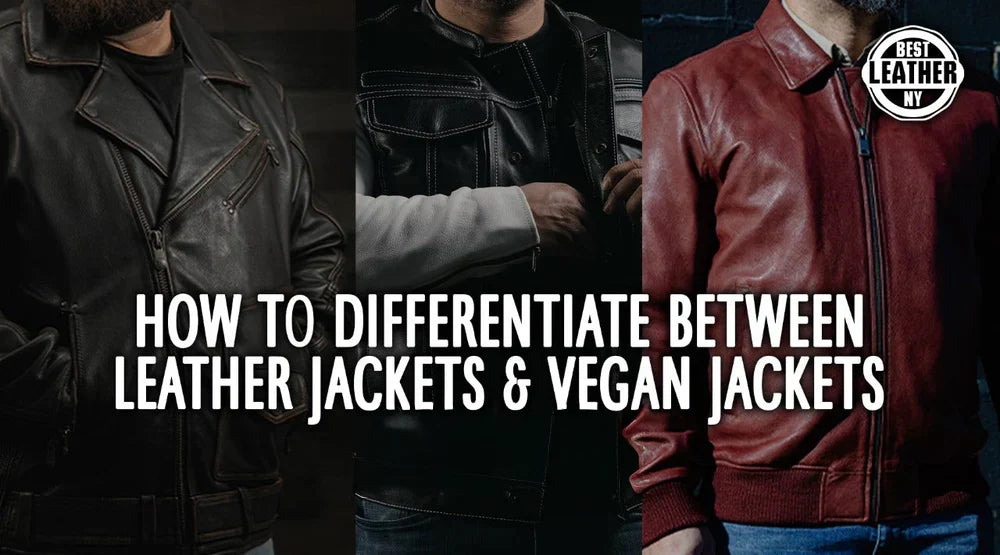 How To Differentiate Between Leather Jackets & Vegan Jackets