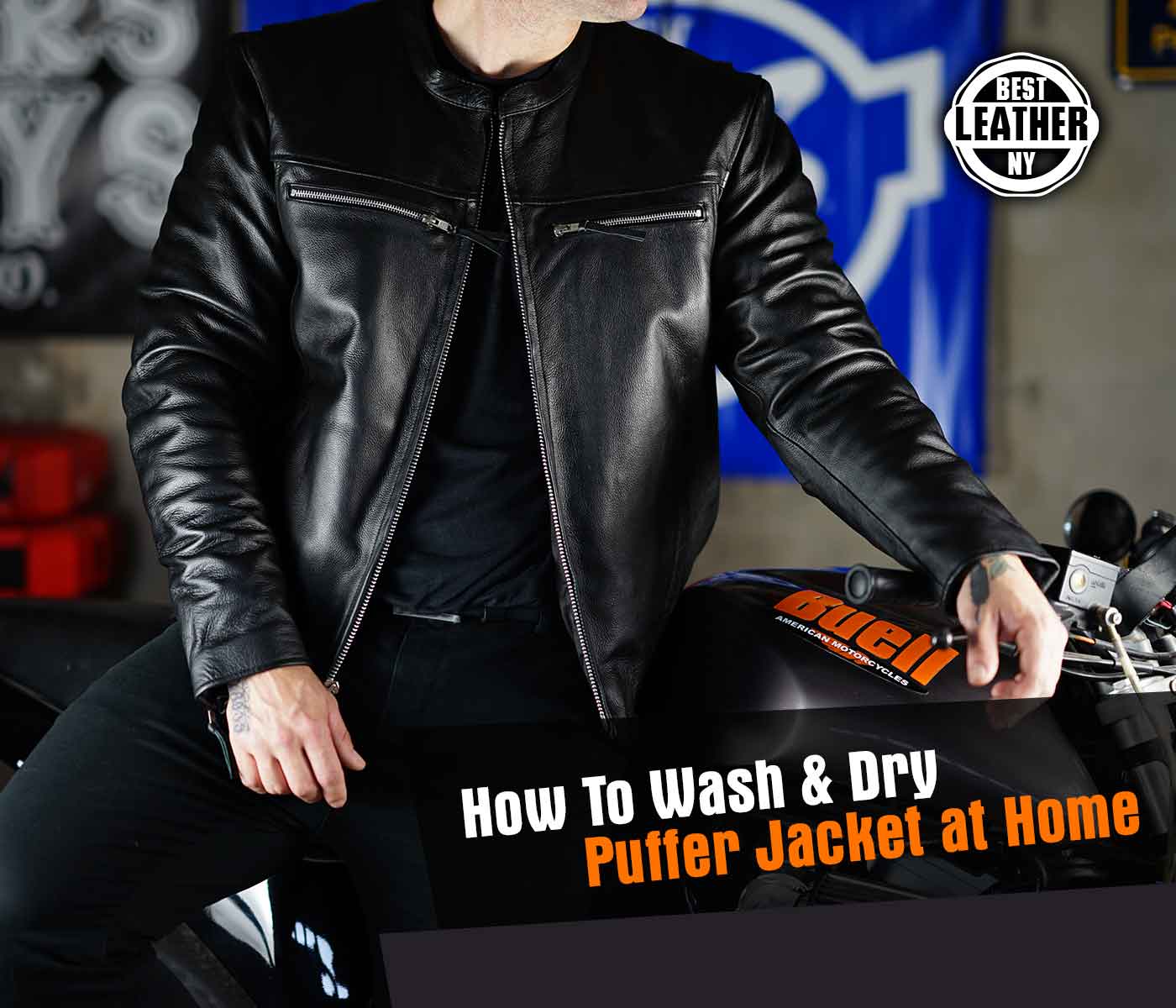 Winter puffer jacket care tips for home washing & drying