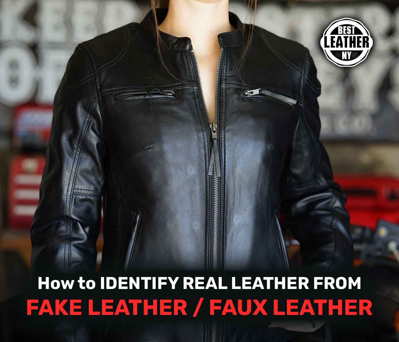 How to identify real leather from fake leather / faux leather