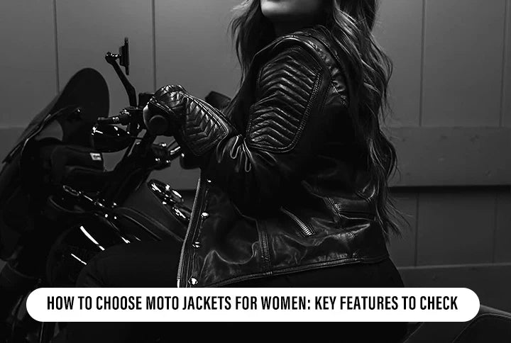 Adventure-ready moto jackets for women with armor pockets