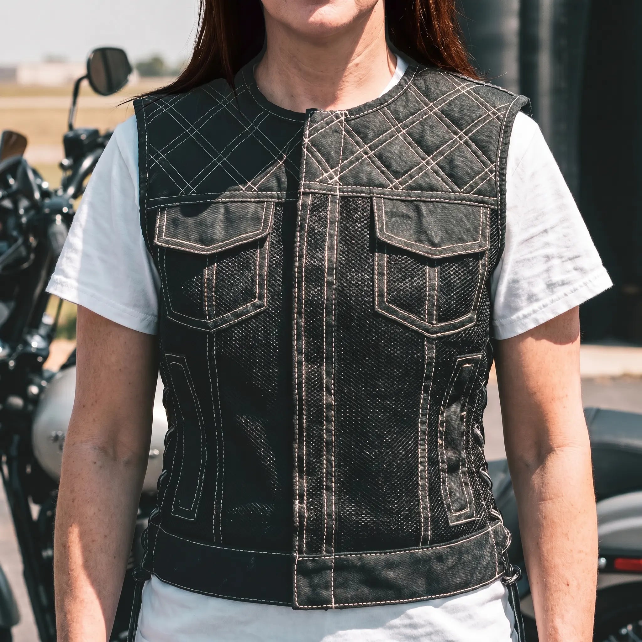 Women's Custom Moto Mesh