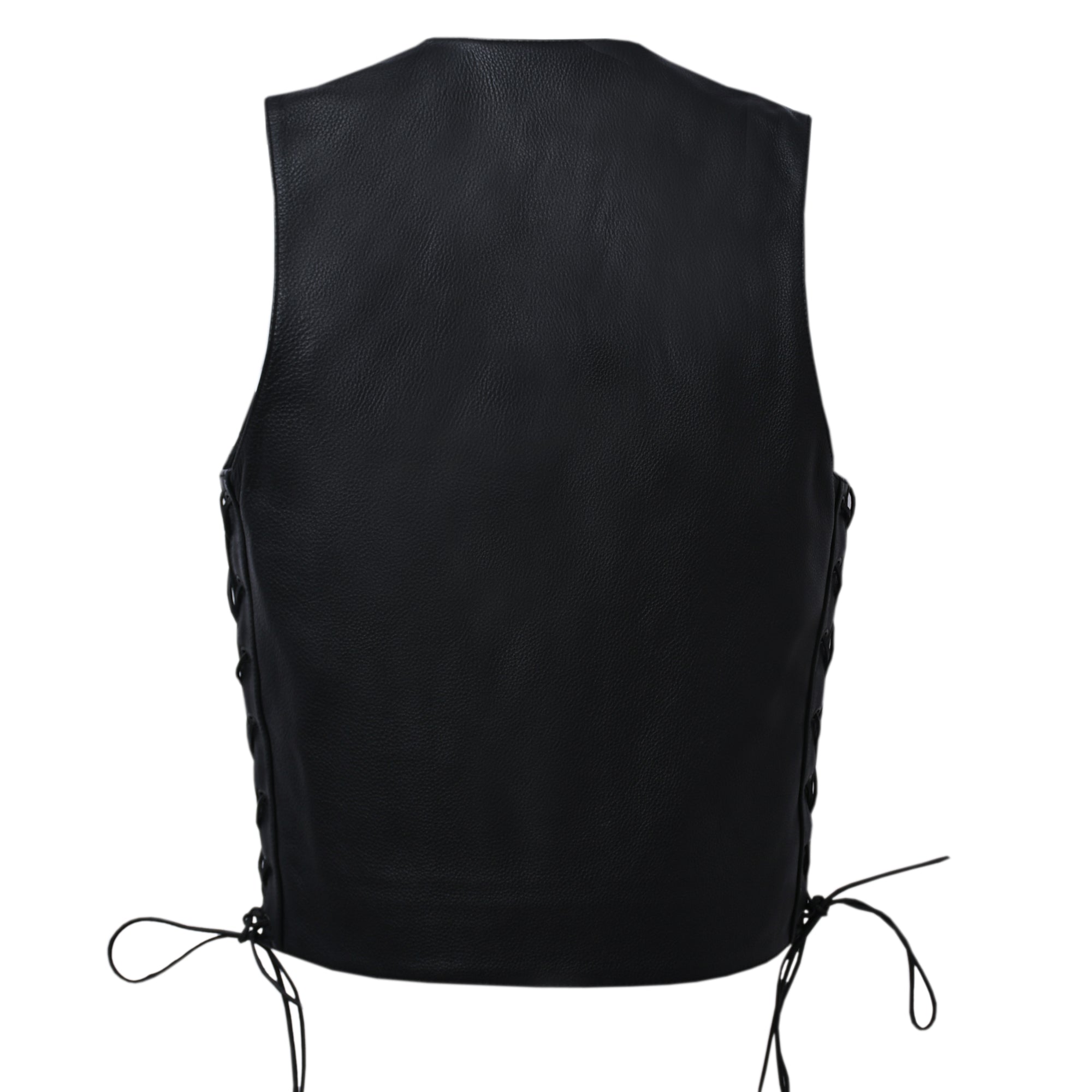 DELANEY - Motorcycle Leather Vest Men's Leather Vest Best Leather Ny
