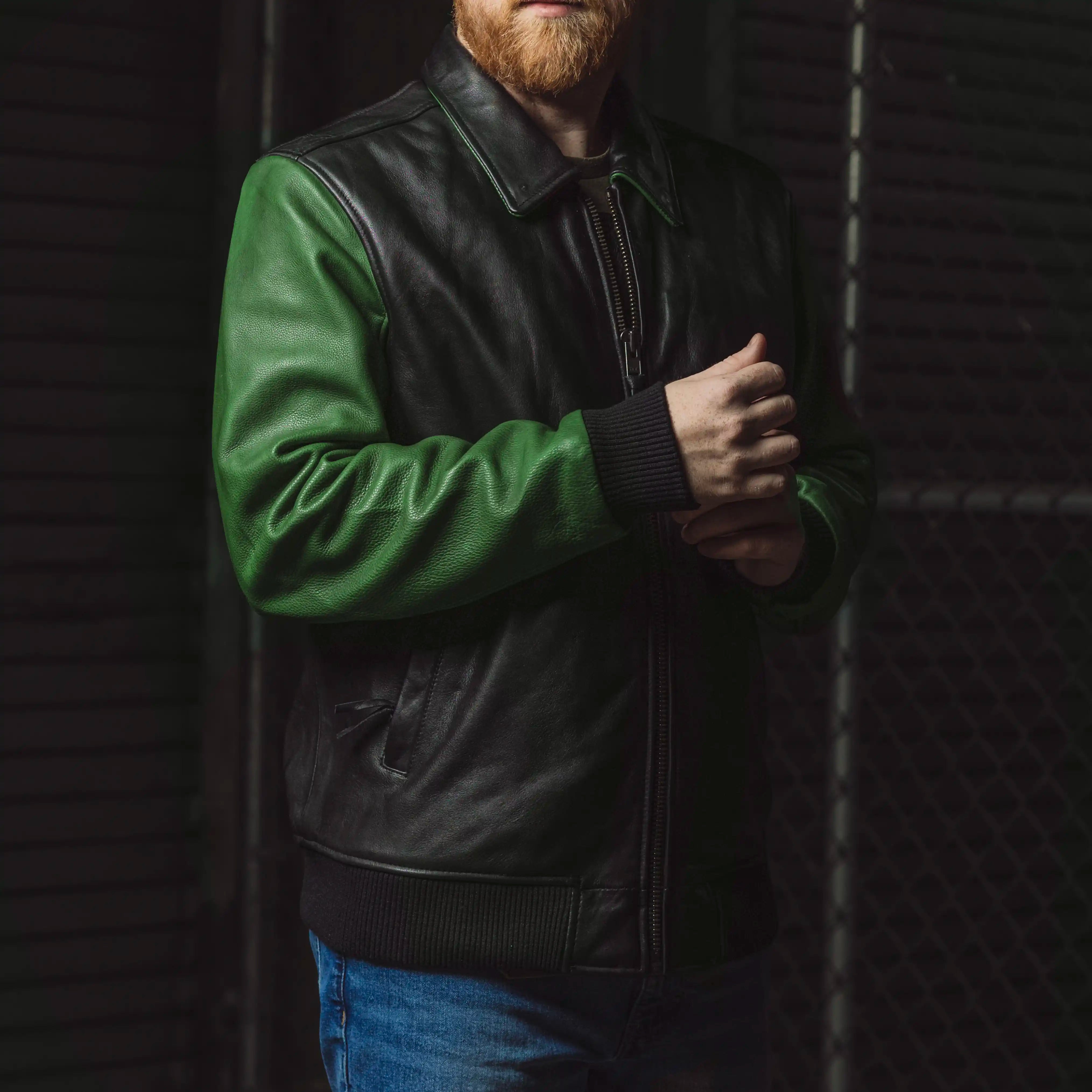 Bomber Jacket Builder Custom Builder Best Leather Ny