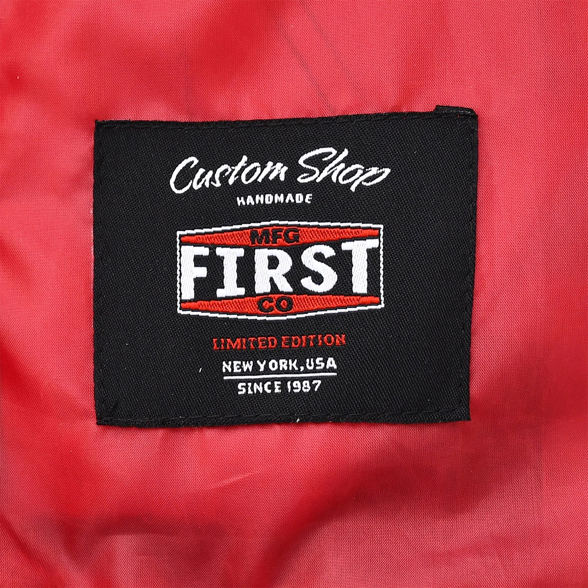 Stateside - Mens American Flag Leather Motorcycle Vest