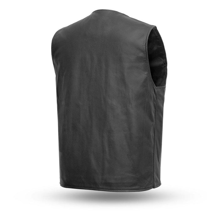 ROX - Motorcycle Leather Vest Men's Leather Vest Best Leather Ny