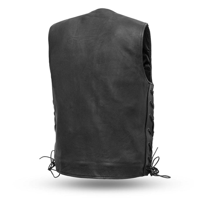 REEVES - Motorcycle Leather Vest Men's Leather Vest Best Leather Ny