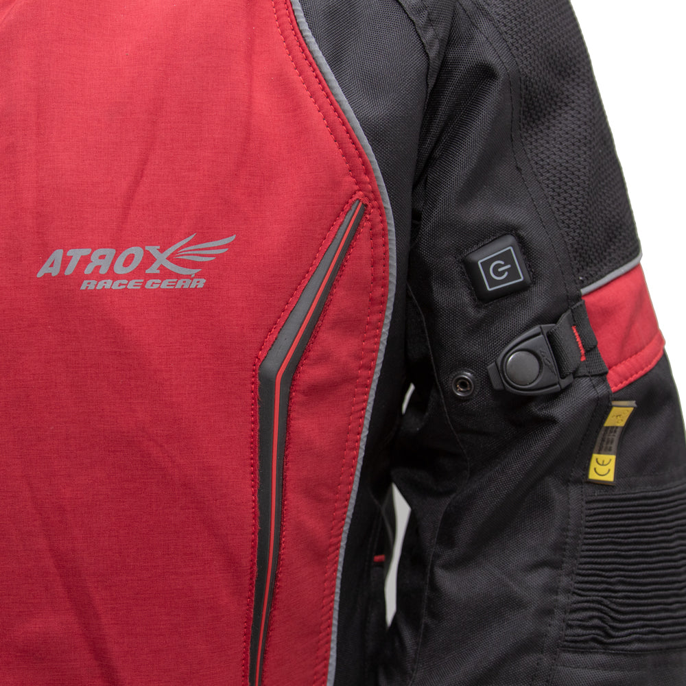 Retrofit Heated Racing Textile Jacket Men's Textile Jacket Best Leather Ny