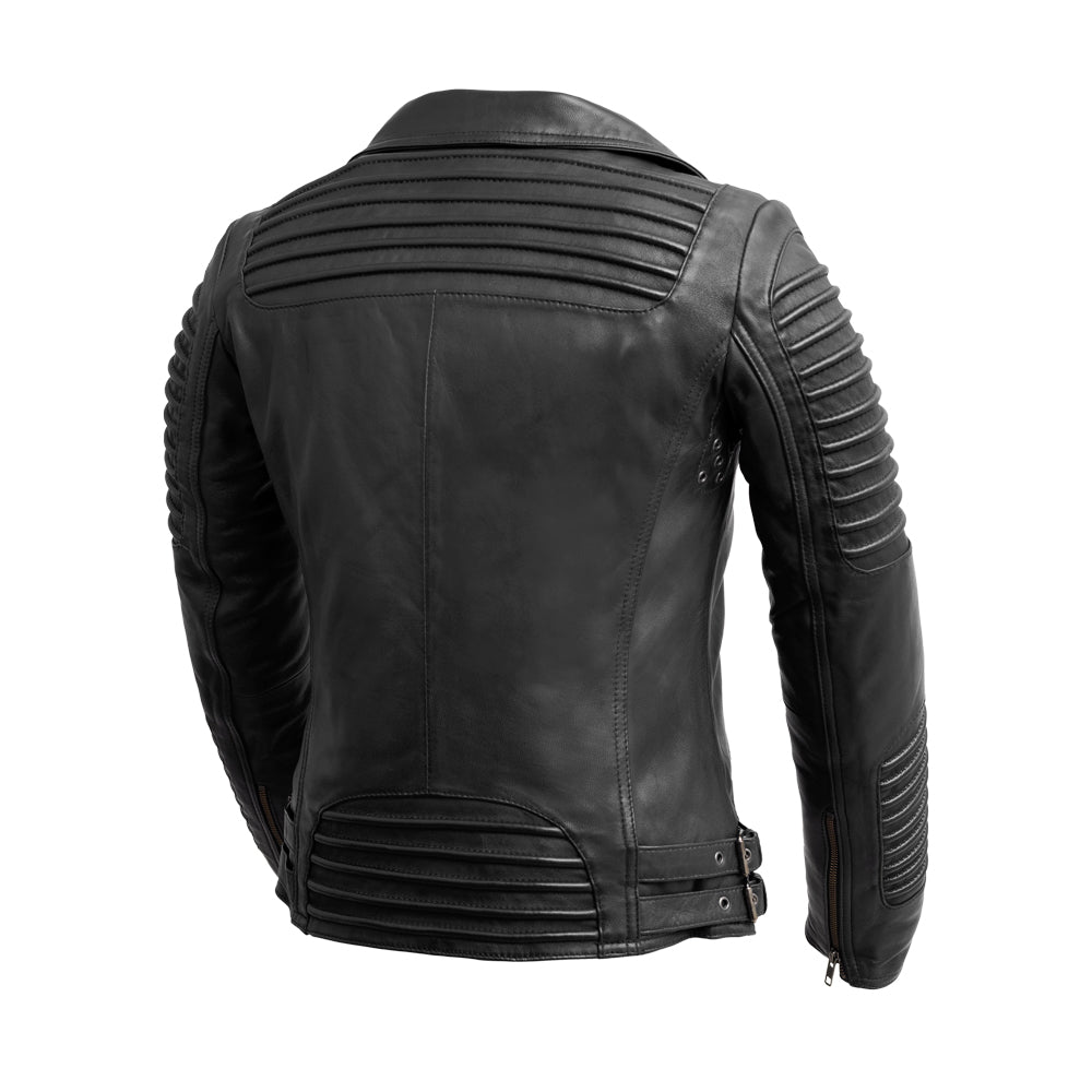 Queens - Women's Fashion Lambskin Leather Jacket (Black) Women's Fashion Leather Jacket Best Leather Ny