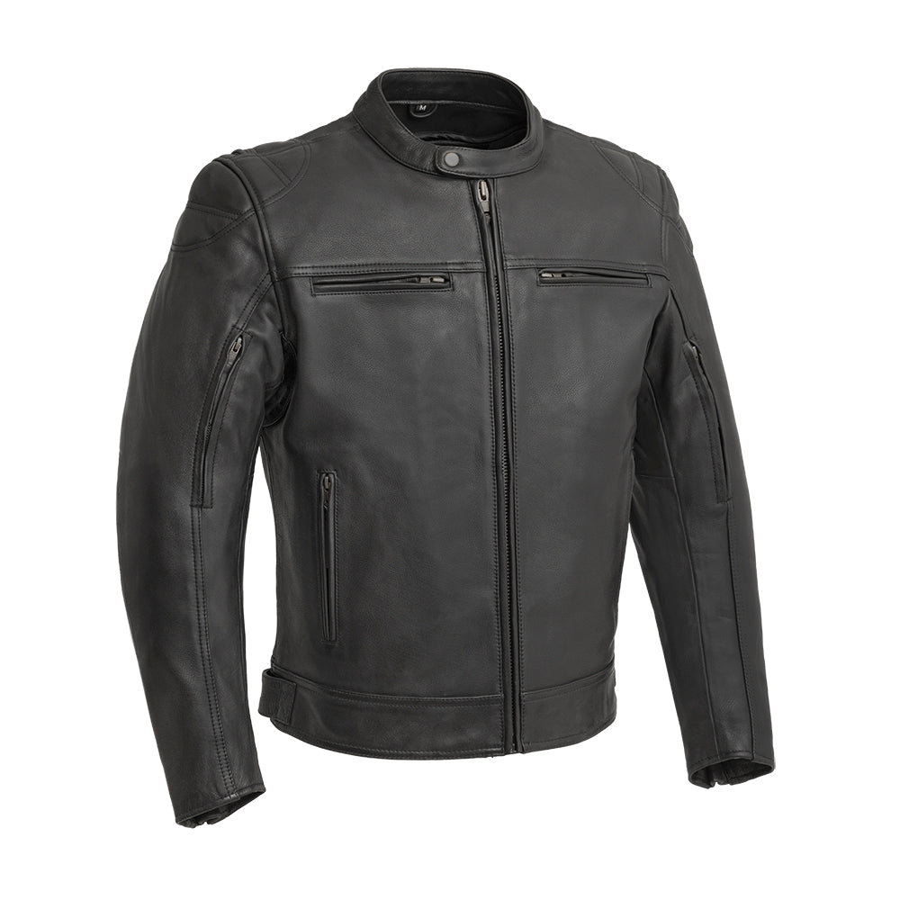SERPENT Scooter Style Men's Leather Motorcycle Jacket Men's Motorcycle Jacket Best Leather Ny