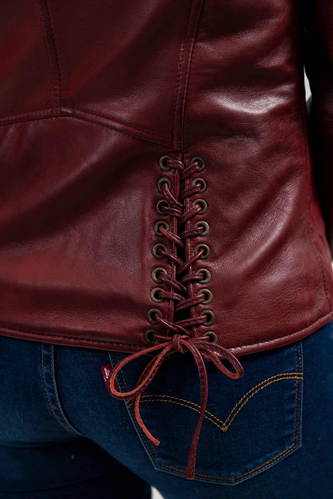 Princess - Women's Fashion Lambskin Leather Jacket (Oxblood) Women's Fashion Leather Jacket Best Leather Ny