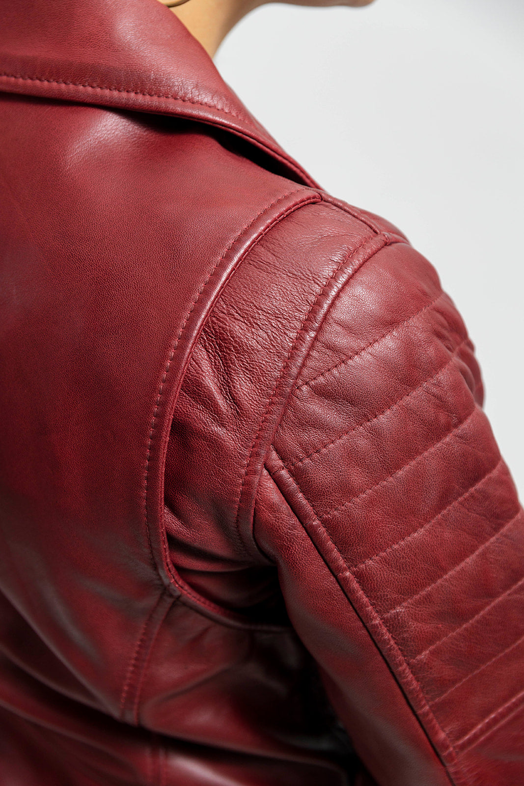 Princess - Women's Fashion Lambskin Leather Jacket (Oxblood) Women's Fashion Leather Jacket Best Leather Ny