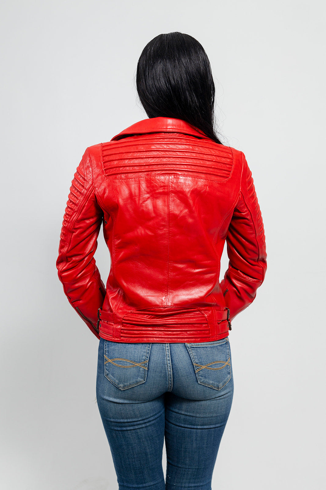 Abigail- Vintage Moto Leather Jacket Women's Fashion Leather Jacket Best Leather Ny