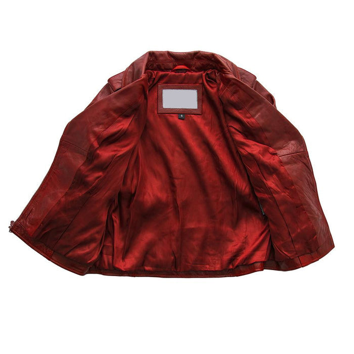 Abigail- Vintage Moto Leather Jacket Women's Fashion Leather Jacket Best Leather Ny