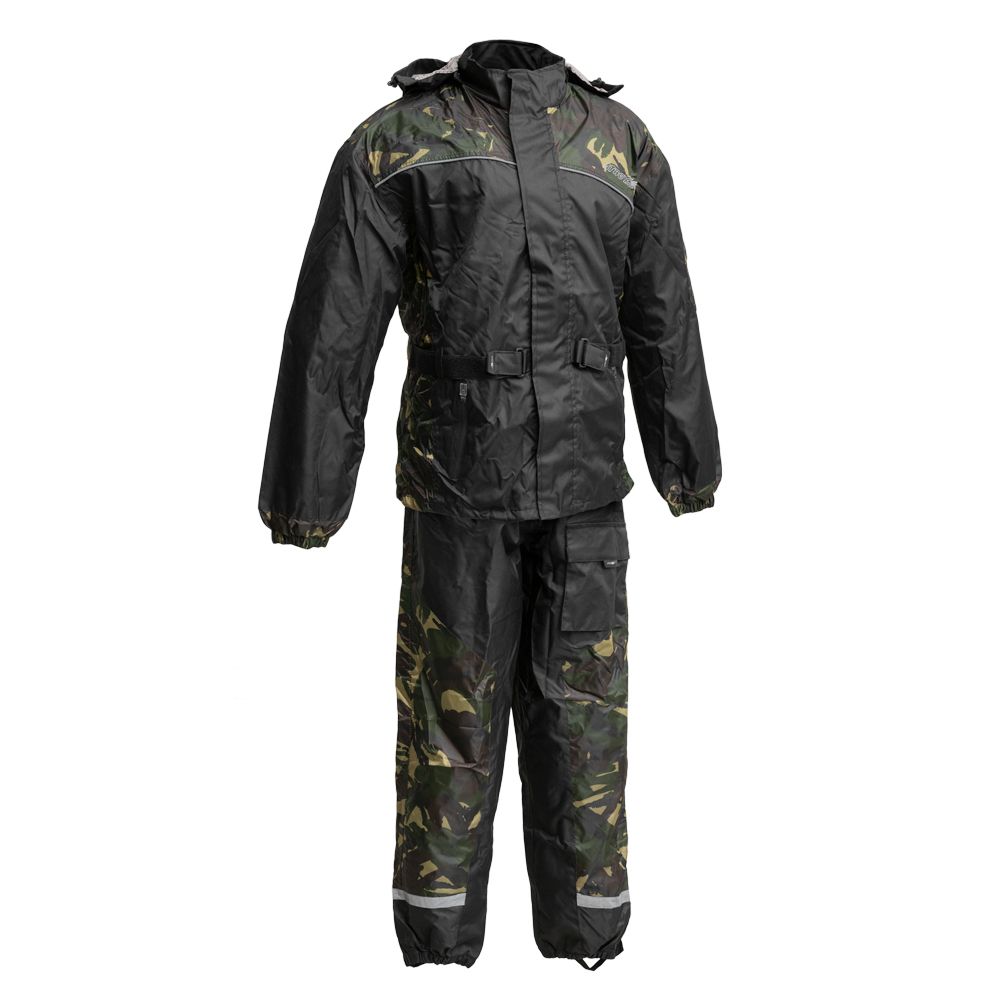 Ambience Camo - Men's Motorcycle Rain Suit Rain Suit Best Leather Ny S  