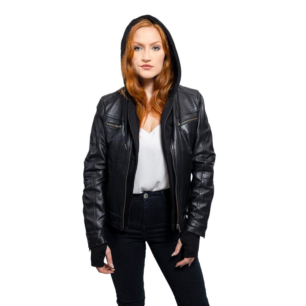 April - Women's Fashion Leather Jacket