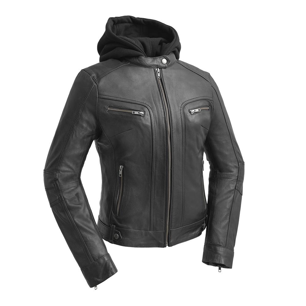 April - Women's Fashion Leather Jacket Jacket Best Leather Ny XS Black 