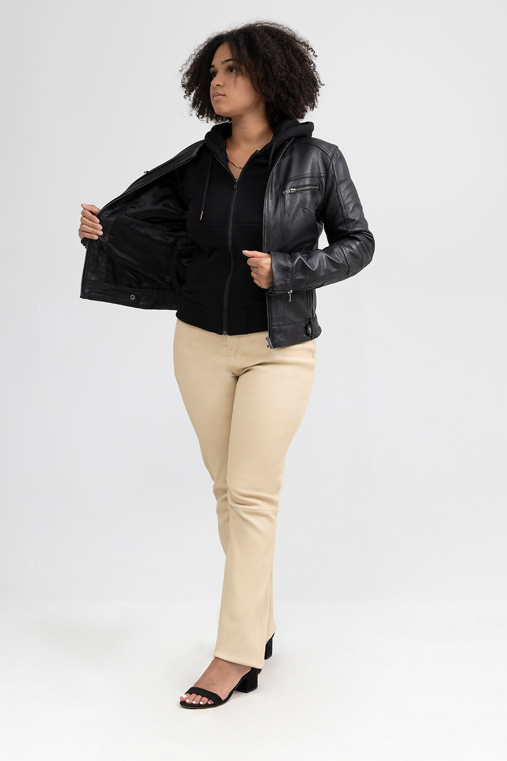 April - Women's Fashion Leather Jacket Women's Fashion Leather Jacket Best Leather Ny
