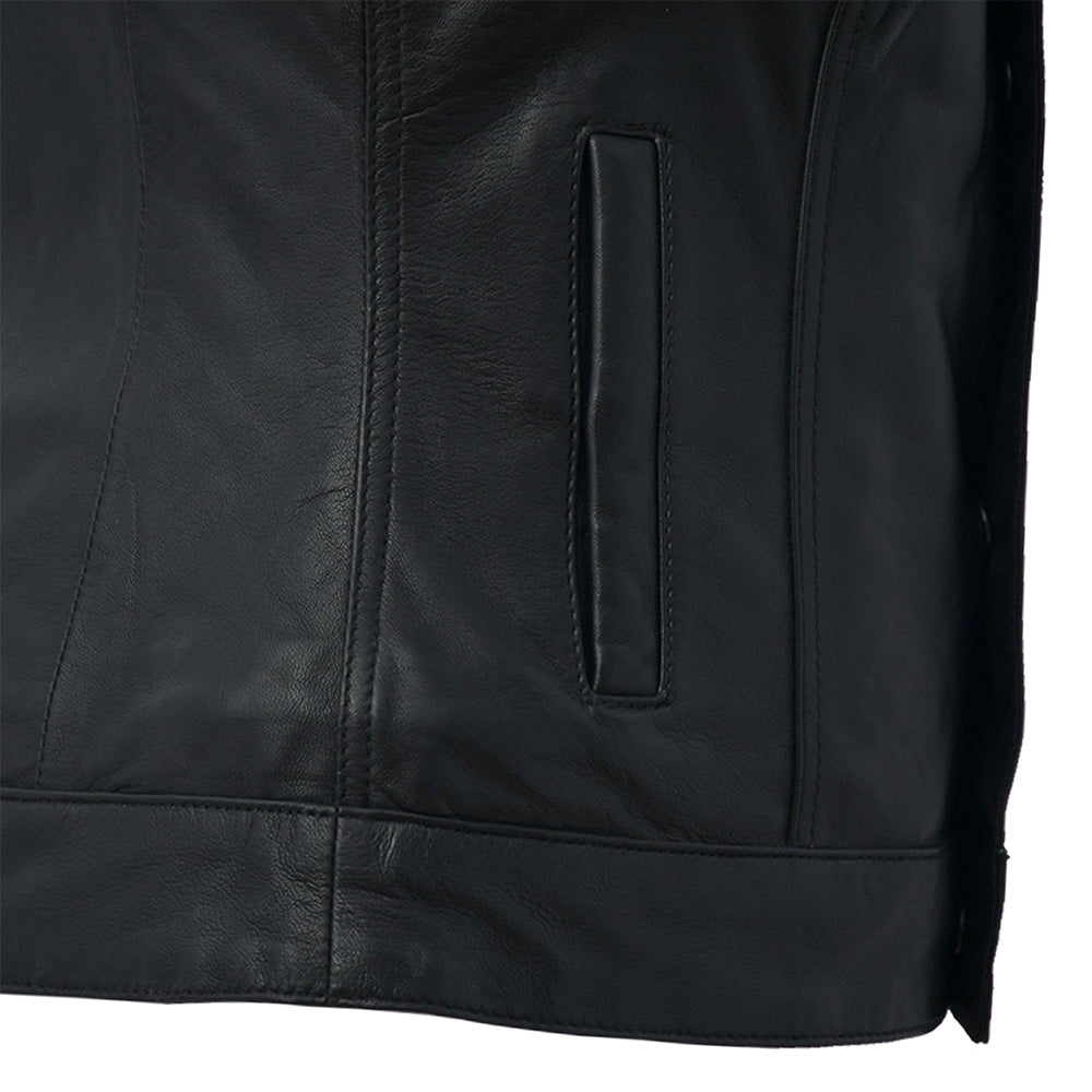 ARYA Motorcycle Leather Vest