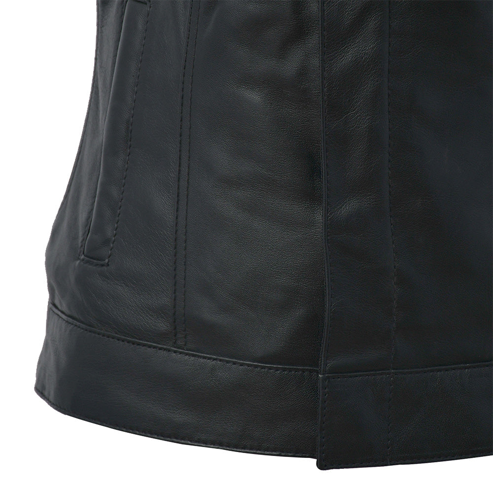 ARYA Motorcycle Leather Vest