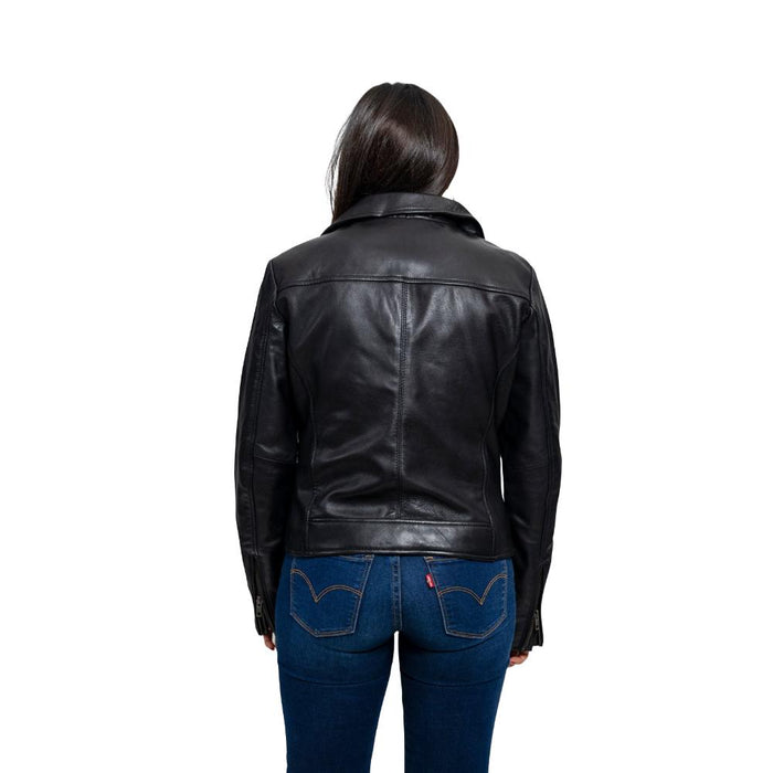 Betsy - Women's Fashion Lambskin Leather Jacket (Black) Women's Fashion Leather Jacket Best Leather Ny