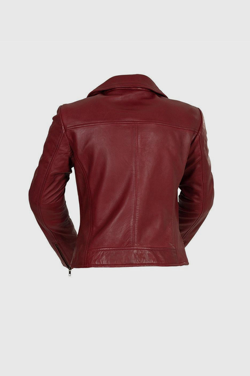 Betsy - Women's Fashion Lambskin Leather Jacket (Oxblood) Women's Fashion Leather Jacket Best Leather Ny