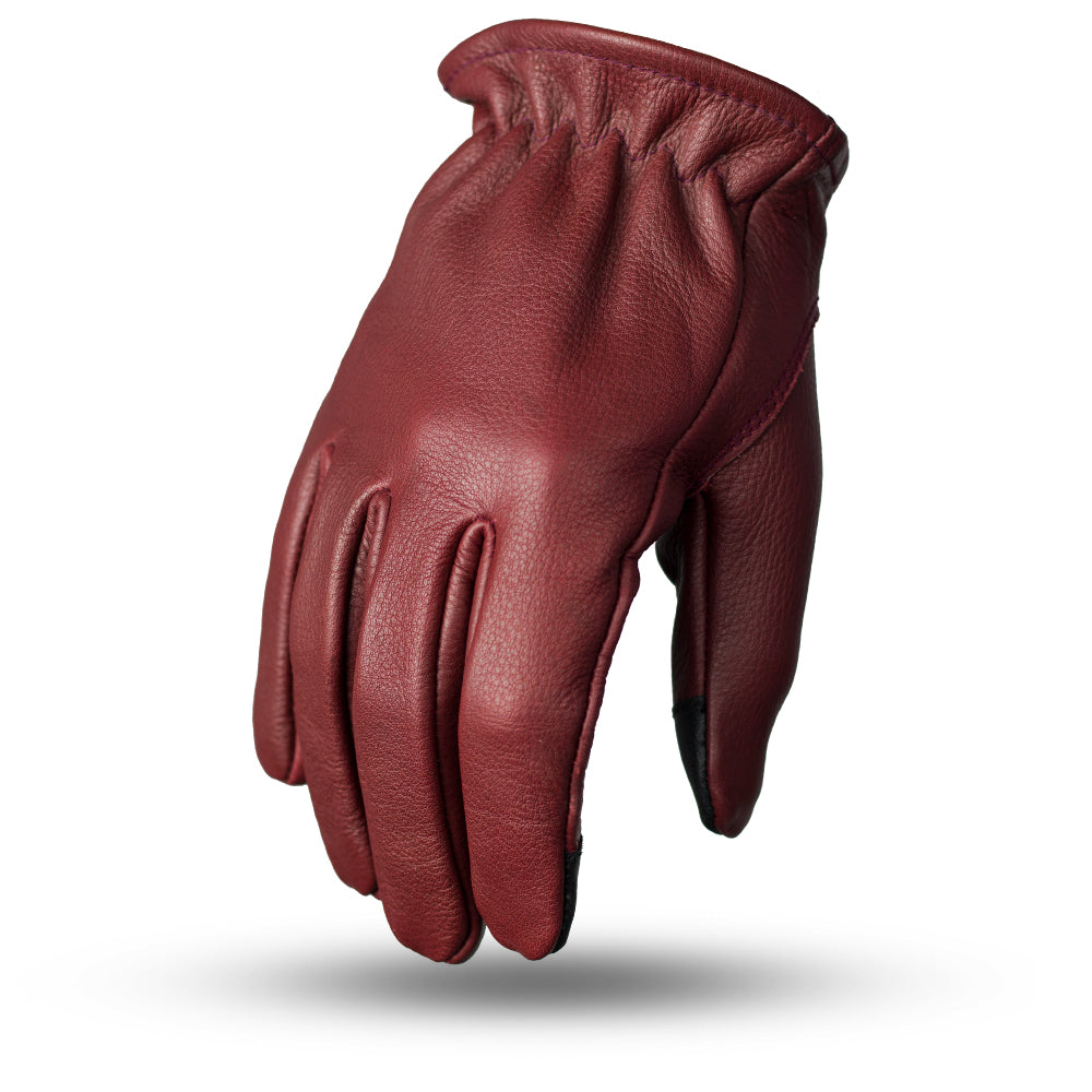 BEVY - Leather Gloves Gloves Best Leather Ny XS Oxblood 