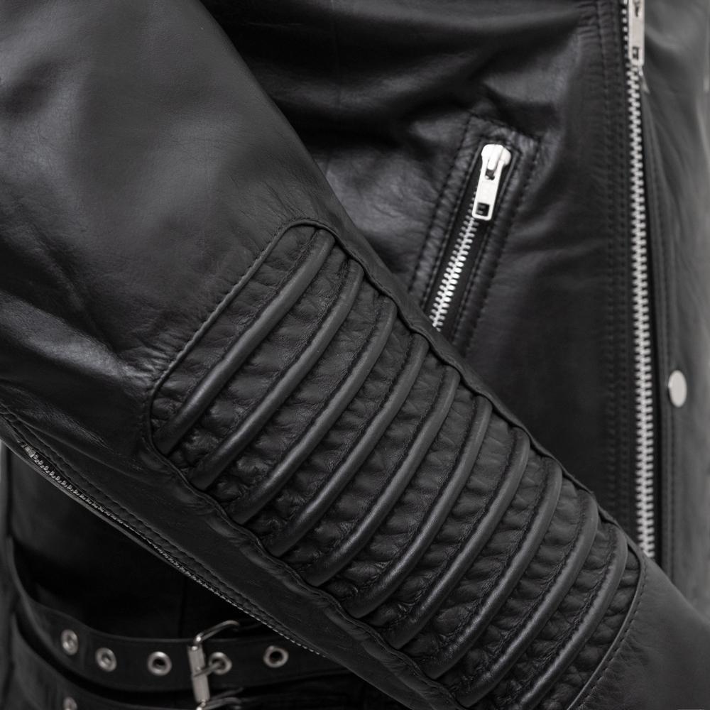 Brooklyn - Men's Fashion Lambskin Leather Jacket (Black) Men's Fashion Leather Jacket Best Leather Ny