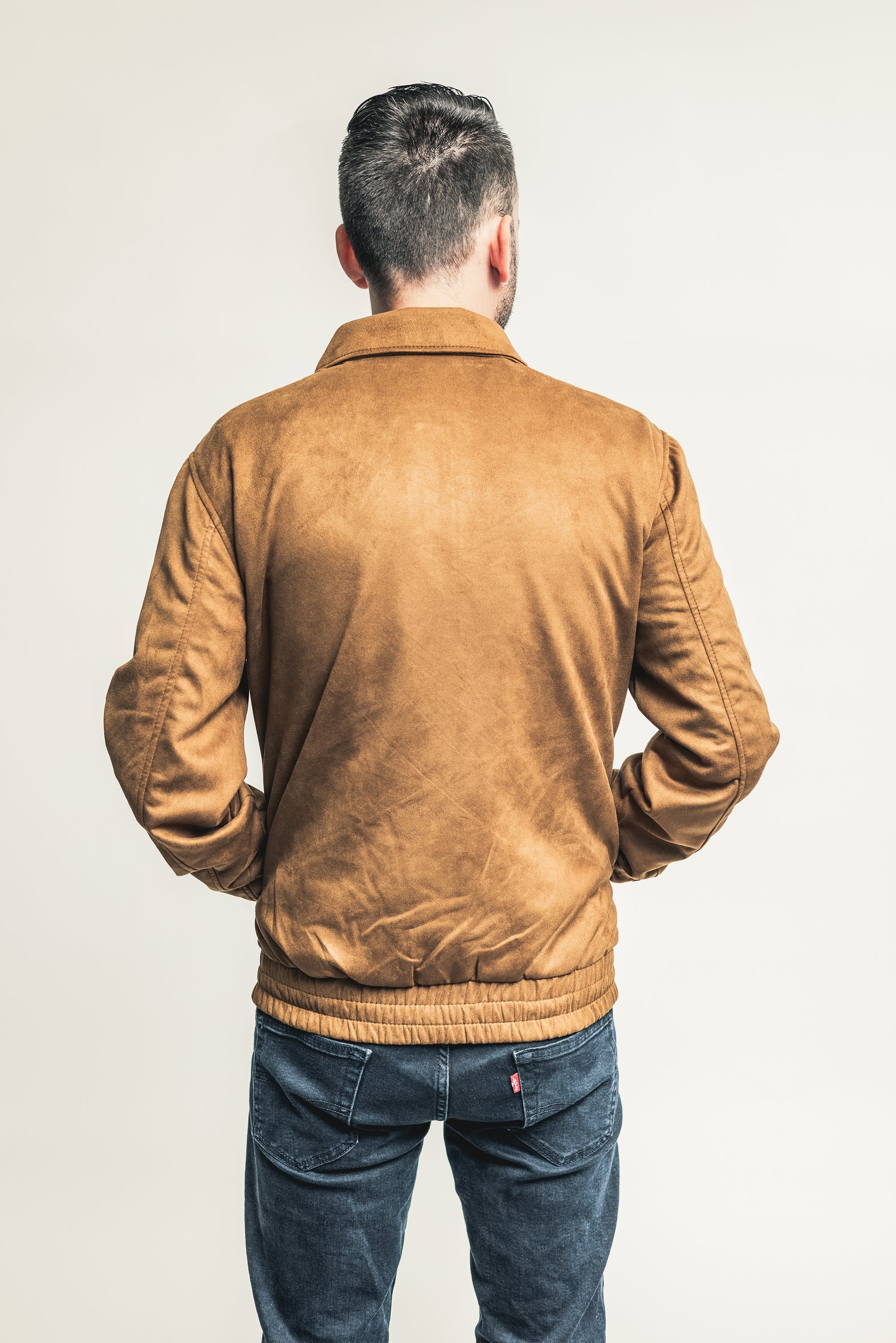 Cameron - Men's Vegan Faux Suede Jacket Men's Vegan Jacket Best Leather Ny