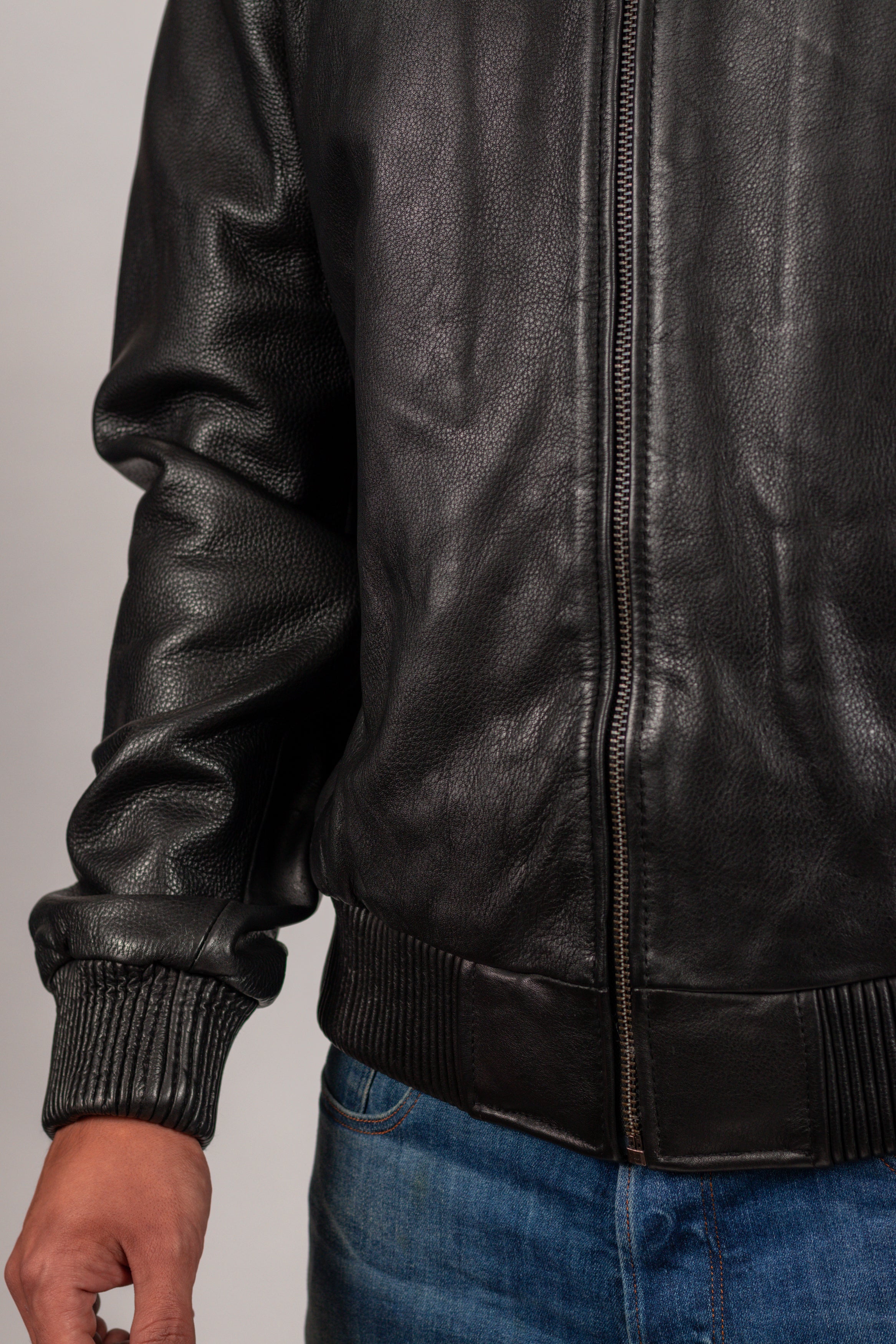 Castor - Men's Bomber Leather Jacket (Copy) Men's Fashion Leather Jacket Best Leather Ny