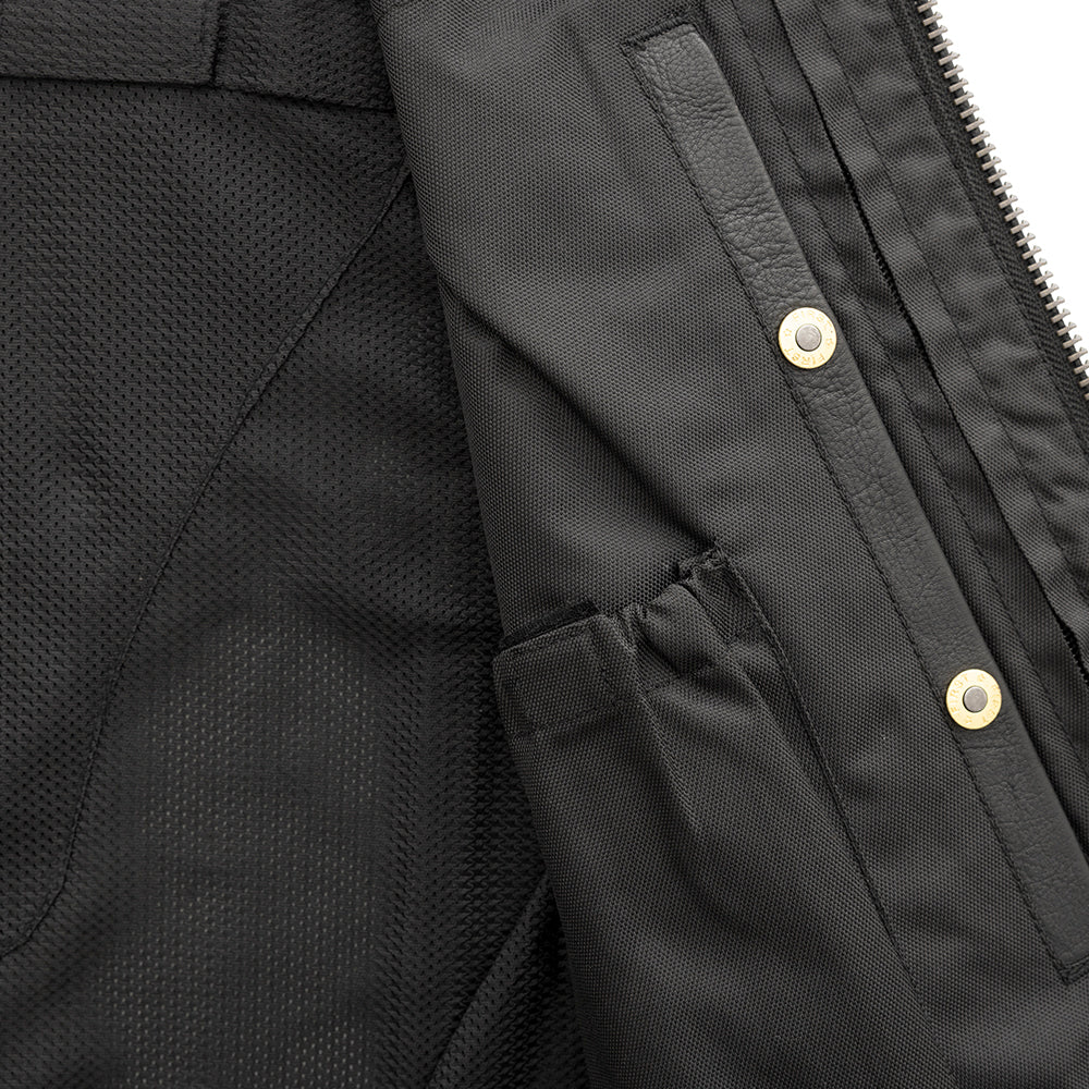 HIRO - Motorcycle Leather Vest Men's Leather Vest Best Leather Ny