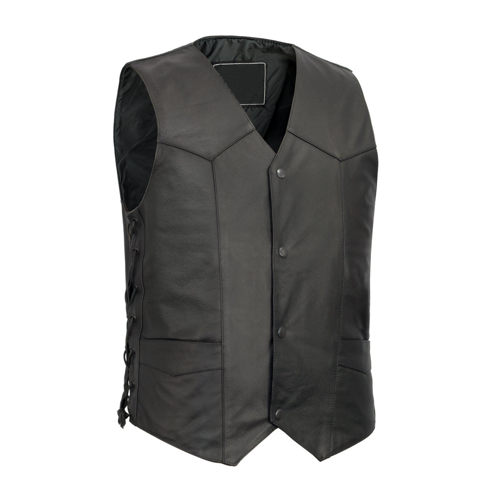 COMBO - Classic Leather Vest Men's Vest Best Leather Ny S  